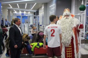 Дед мороз из Великого Устюга прибыл в Красноярск