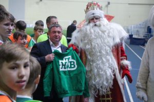 Дед мороз из Великого Устюга прибыл в Красноярск
