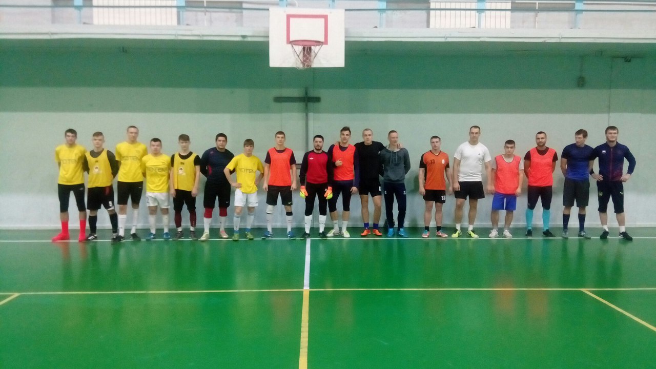 В спортивном зале