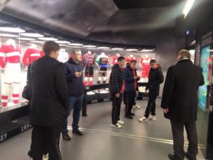 Юные "тотемовцы" посетили домашний стадион москвоского "Спартака"