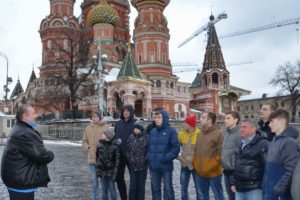 Путешествие ФК "Тотем" на новый год в Москву