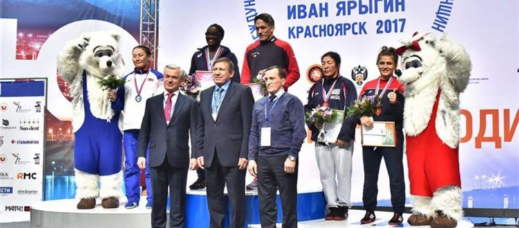 Турнир по вольной борьбе в Красноярске