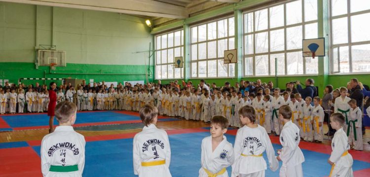 Открытые соревнования по тхэквондо «Юный Легионер»