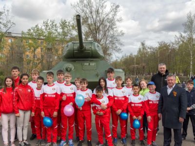 Красноярцы встречают 72-ю весну Победы