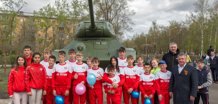 Красноярцы встречают 72-ю весну Победы