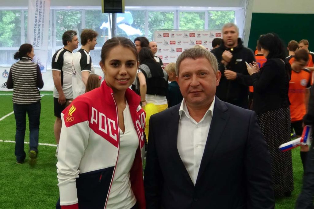 Футбольный матч в День семьи, любви и верности 