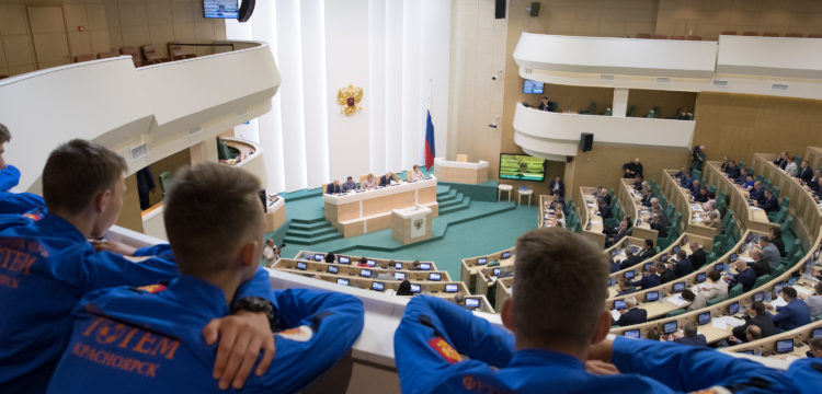 Валентина Матвиенко пожелала ФК «Тотем» победы на чемпионате мира