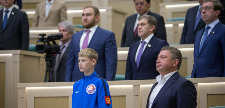 Валентина Матвиенко пожелала ФК «Тотем» победы на чемпионате мира