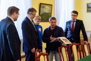 ФК "Тотем" на приёме у посла РФ в Польше