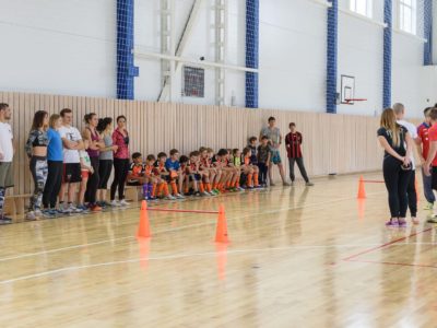 В спортивном комплексе