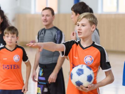 В спортивном комплексе