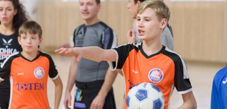 В спортивном комплексе 