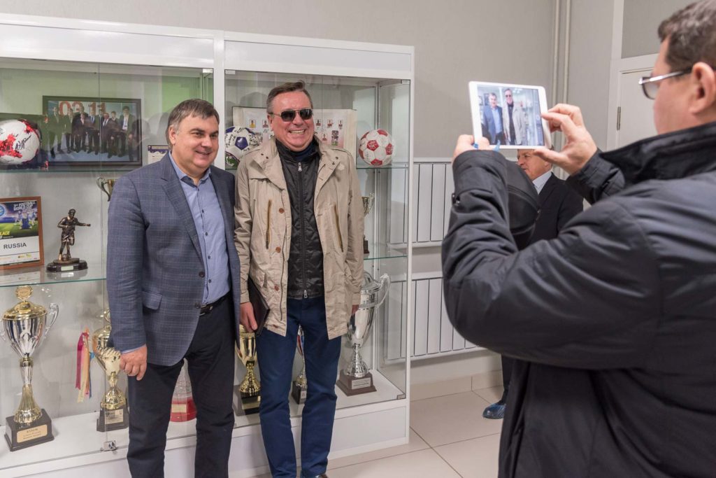Благодарность за строительство спорткомплекса Тотем