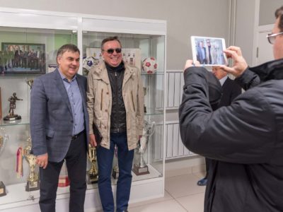 Благодарность за строительство спорткомплекса Тотем