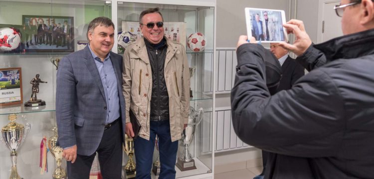 Благодарность за строительство спорткомплекса Тотем