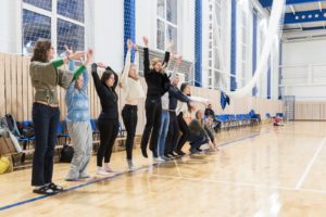 Международные гости посетили спорткомплекс Тотем