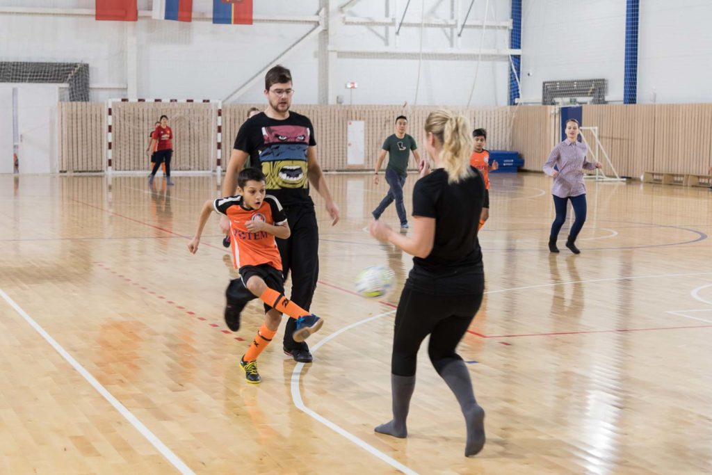 Международные гости посетили спорткомплекс Тотем