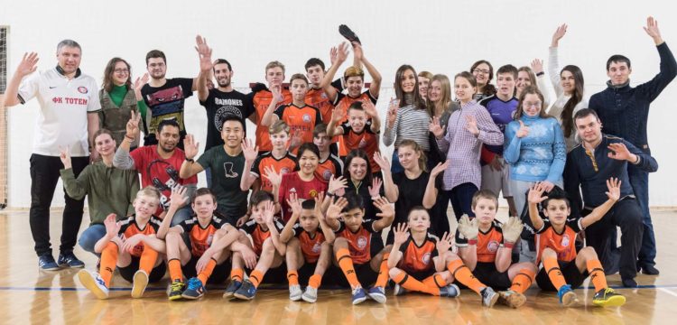 Международные гости посетили спорткомплекс Тотем