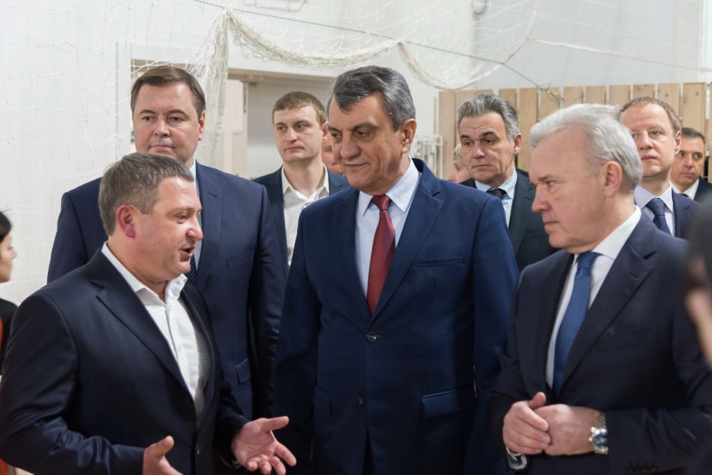 Полпред Президента России в СФО посетил спорткомплекс «Тотем»