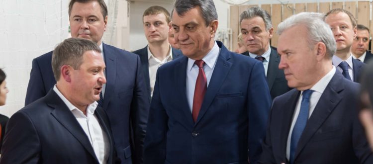 Полпред Президента России в СФО посетил спорткомплекс «Тотем»