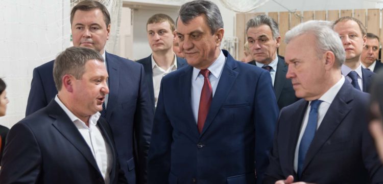 Полпред Президента России в СФО посетил спорткомплекс «Тотем»
