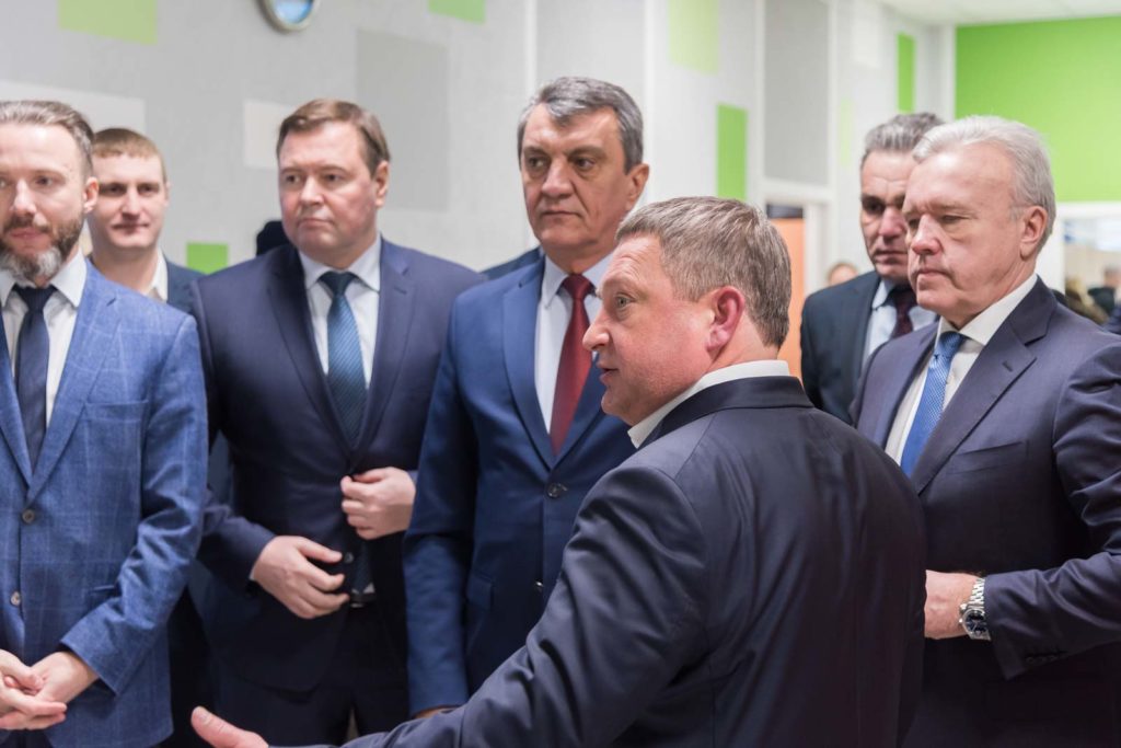 Полпред Президента России в СФО посетил спорткомплекс «Тотем»