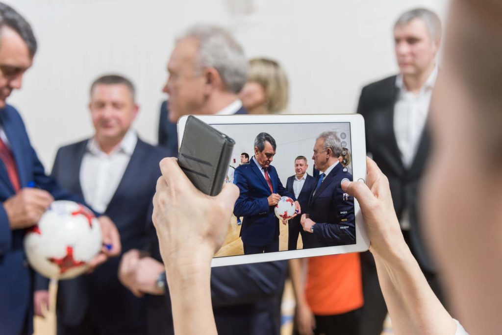 Полпред Президента России в СФО посетил спорткомплекс «Тотем»