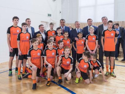 Полпред Президента России в СФО посетил спорткомплекс «Тотем»
