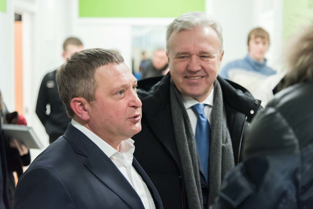 Полпред Президента России в СФО посетил спорткомплекс «Тотем»