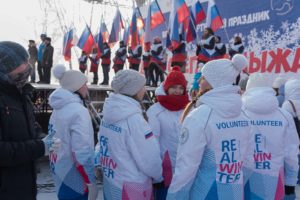 В Красноярске прошла акция «Вперёд, Россия»!