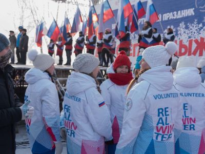 В Красноярске прошла акция «Вперёд, Россия»!