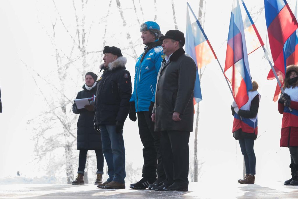 В Красноярске прошла акция «Вперёд, Россия»!