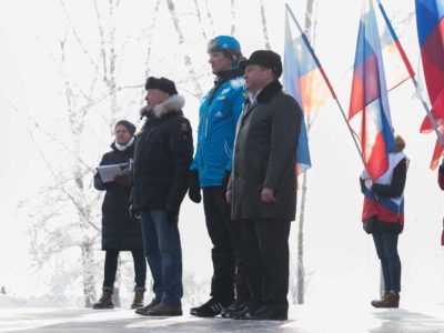 В Красноярске прошла акция «Вперёд, Россия»!