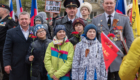 Красноярск отмечает праздник - 9 мая