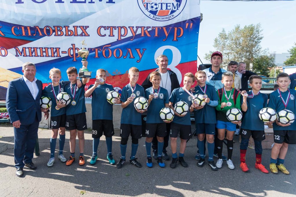Кубок ФК «Тотем» и силовых структур прошел в Красноярске