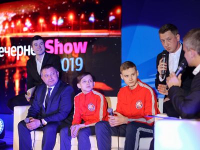 ФК «Тотем» - специальный гость «Вечернего шоу Зимней универсиады-2019»