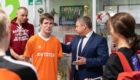 ФК «Тотем» провёл матч с делегацией FISU
