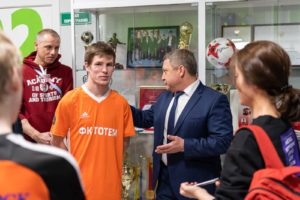 ФК «Тотем» провёл матч с делегацией FISU