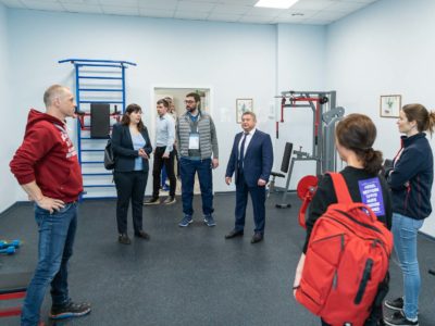 ФК «Тотем» провёл матч с делегацией FISU