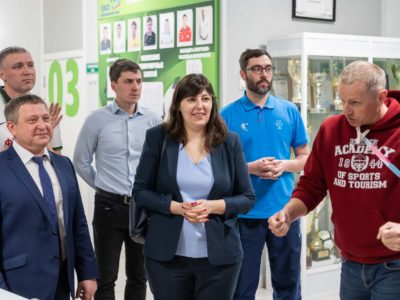 ФК «Тотем» провёл матч с делегацией FISU