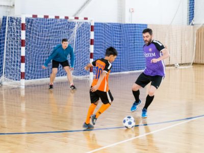 ФК «Тотем» провёл матч с делегацией FISU