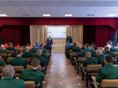 ФК «Тотем» сыграл с ребятами из канской колонии
