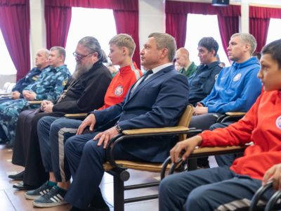 ФК «Тотем» сыграл с ребятами из канской колонии