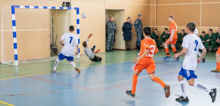 ФК «Тотем» сыграл с ребятами из канской колонии