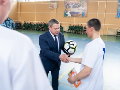 ФК «Тотем» сыграл с ребятами из канской колонии