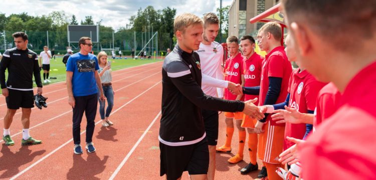 ФК «Тотем» и ФК «Торпедо» провели совместную тренировку