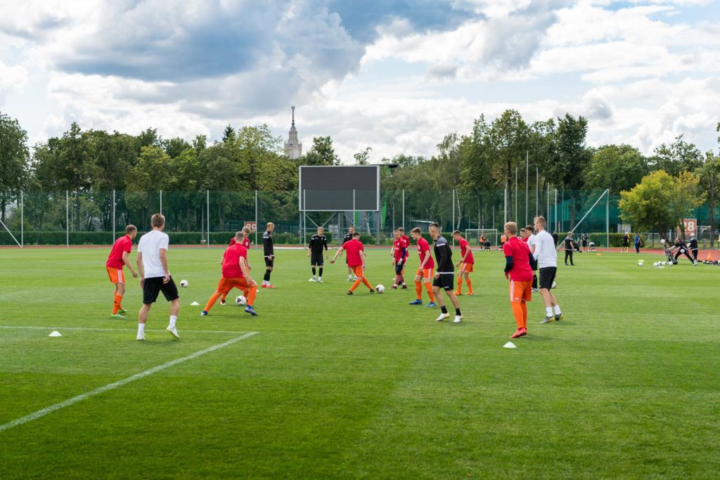 ФК «Тотем» и ФК «Торпедо» провели совместную тренировку