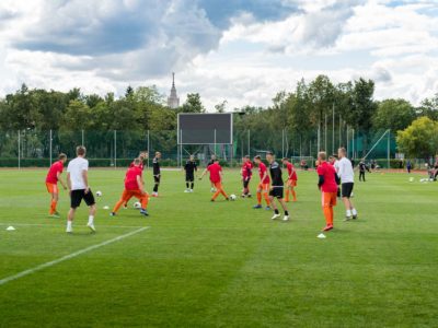 ФК «Тотем» и ФК «Торпедо» провели совместную тренировку