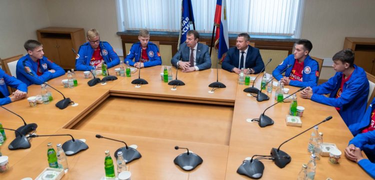 ФК «Тотем» посетил Государственную Думу РФ