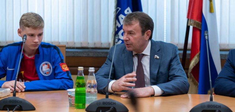 ФК «Тотем» посетил Государственную Думу РФ